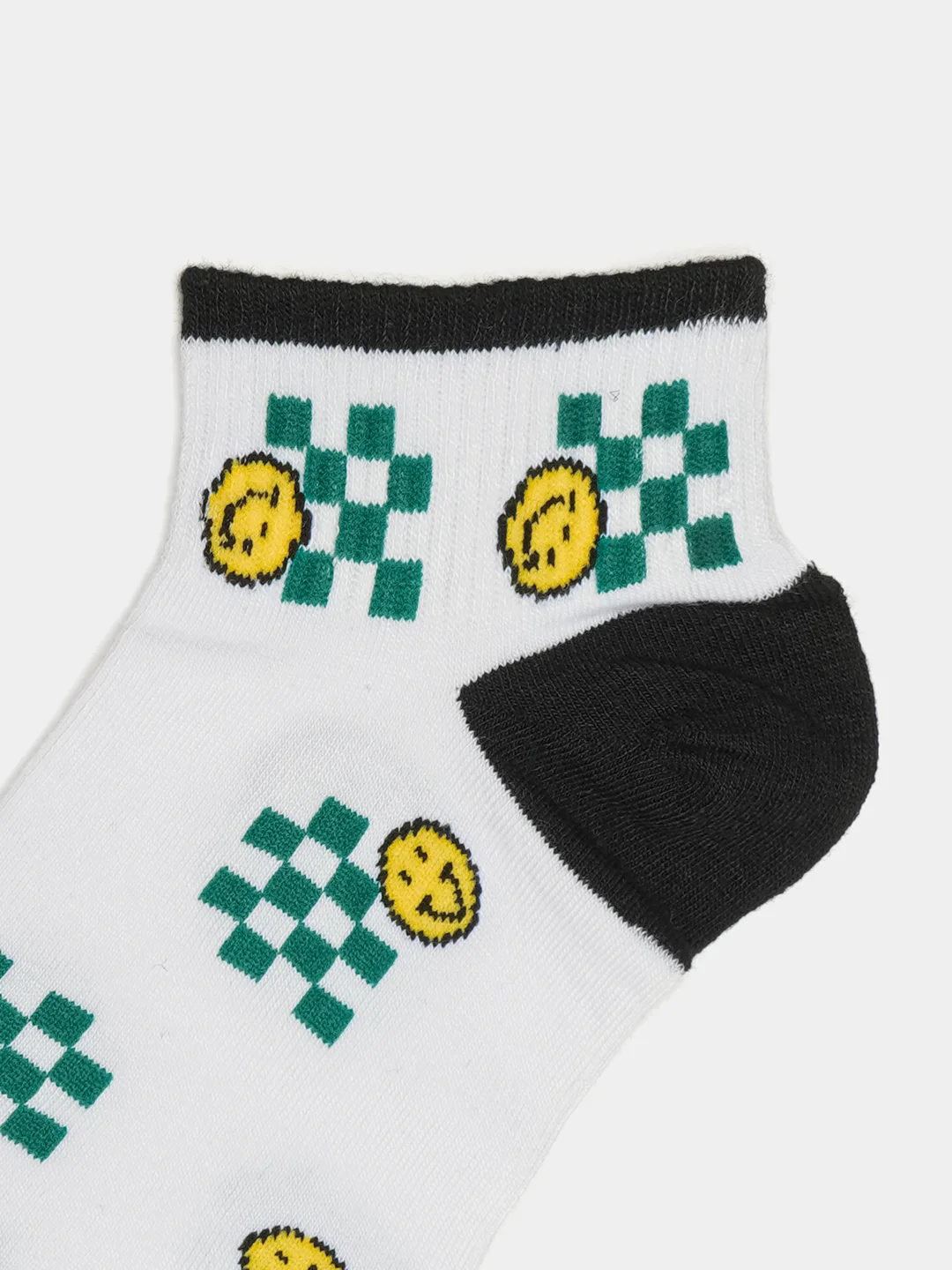 Зеленый женские короткие носки