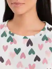 Белый сорочка ночная, женская