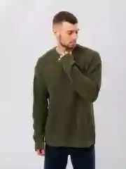Зеленый джемпер мужской
