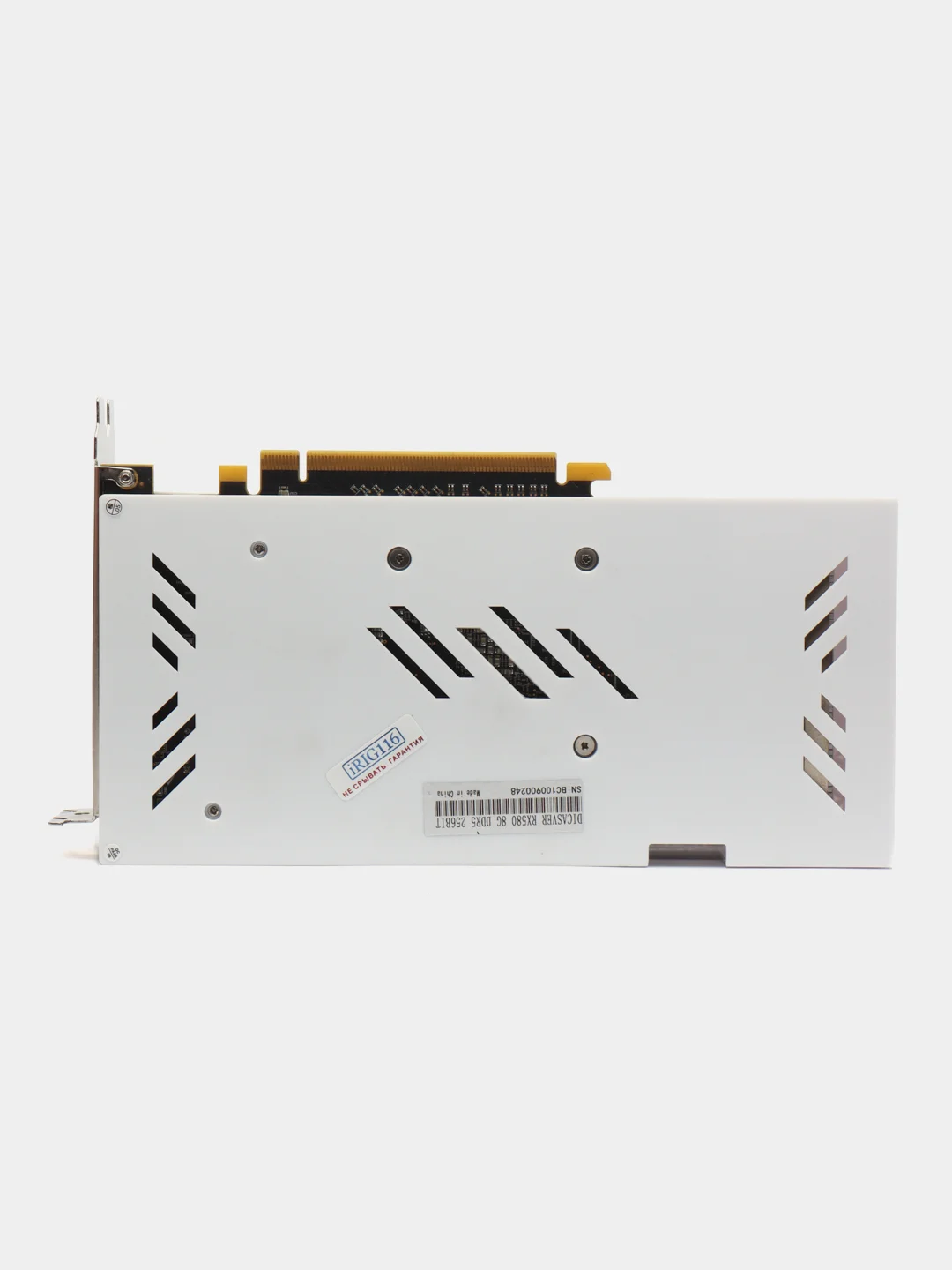 Белый видеокарта DICASVER Radeon RX 580, 8 Гб