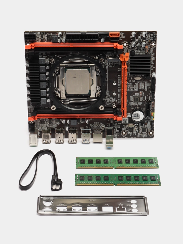 X99,Комплект материнская плата intel xeon E5 2670v3, 16GB DDR4