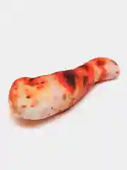Игрушка с пищалкой "кусок мяса" для собак и кошек пищащая