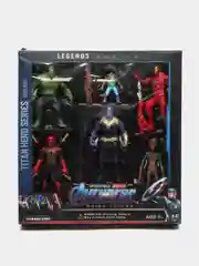 Голубой интерактивная игрушка-сувенир Avengers (Мстители) Union Legend:Халк, Грут и Енот, танос