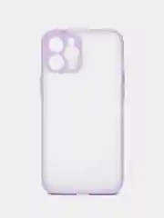 Лавандовый чехол для Apple iPhone 12 Pro Max, чехол матовый на Айфон 12 Pro Max с цветными кнопками