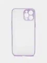 Лавандовый чехол для Apple iPhone 12 Pro Max, чехол матовый на Айфон 12 Pro Max с цветными кнопками