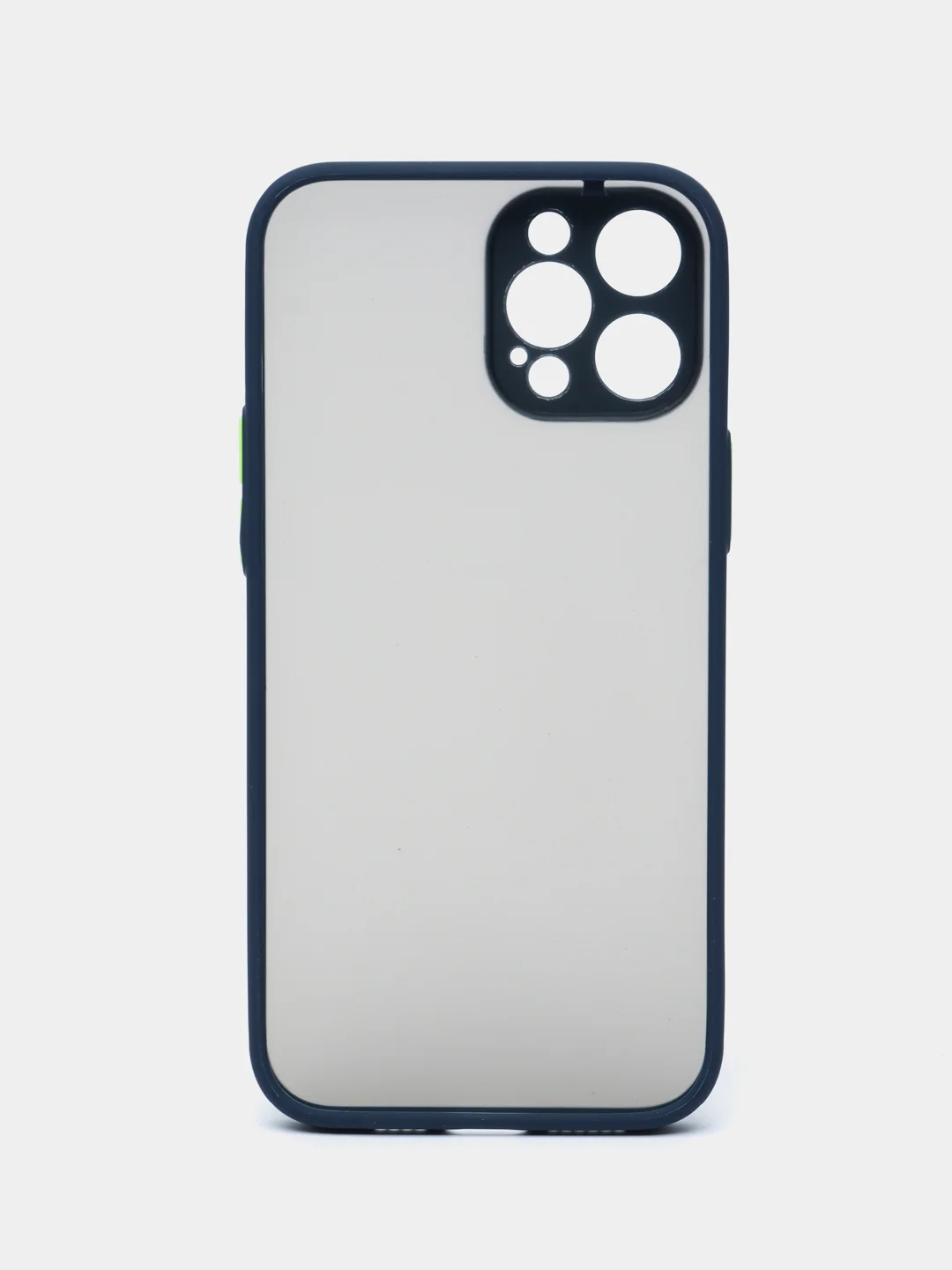 Розовый чехол для Apple iPhone 12 Pro Max, чехол матовый на Айфон 12 Pro Max с цветными кнопками