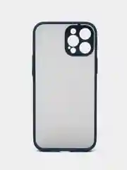 Розовый чехол для Apple iPhone 12 Pro Max, чехол матовый на Айфон 12 Pro Max с цветными кнопками