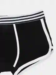 Черный мужские спортивные трусы