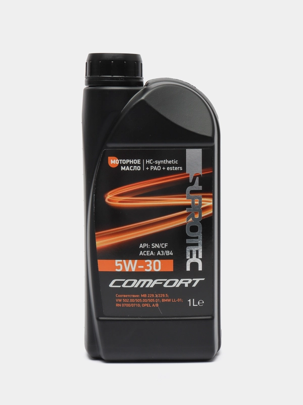 Синтетическое моторное масло Suprotec Comfort 5W-30 1л