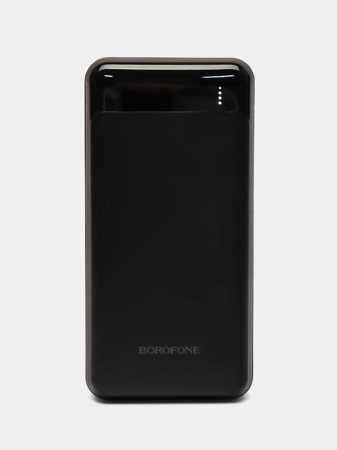 Черный повербанк с быстрой зарядкой Power Bank Borofone BJ19А 20000 mAh
