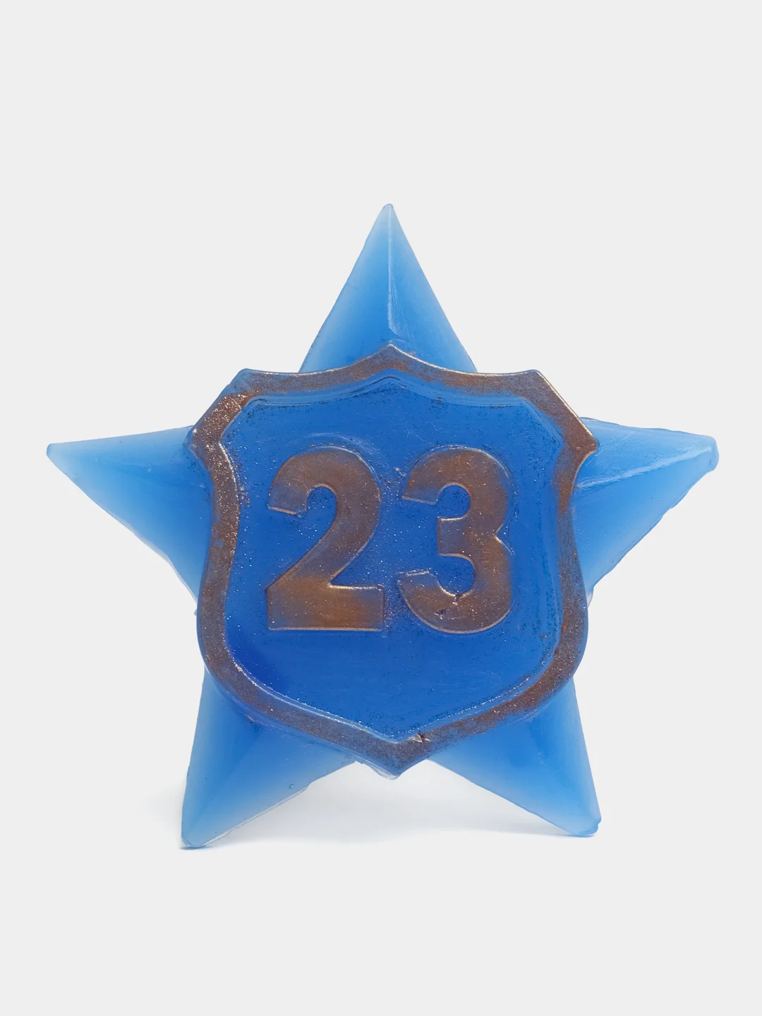 Красный мыло на 23 февраля Звезда. Набор 5 шт