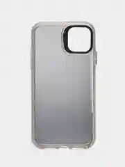 Серый чехол для айфон (iPhone) 13, 12, 11, 14, 15 16 Pro Max, 7, 8 Plus, X / XS, XR, силиконовый