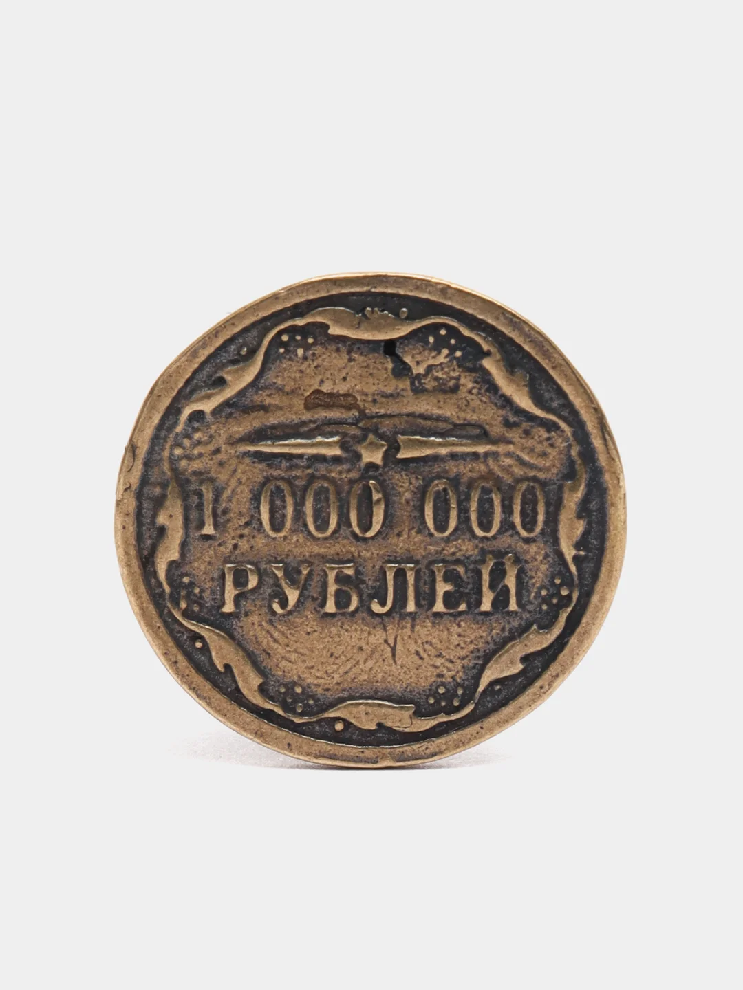Тёмно-зелёный талисман для кошелька