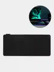 Коврик для мыши, игровой, с подсветкой RGB, 900x400, светодионый