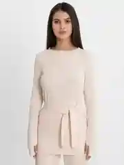 Бежевый костюм женский, лапша
