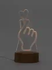 Белый подарочный 3D светильник-ночник, с кнопкой вкл/выкл, питание USB, подарок на 8 марта