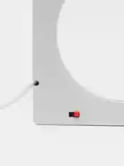 Золотой светильник 3D декоративный, подарочный, с подставкой для ручек на стол, подарок на 8 марта