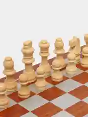 Подарочный набор 5 в 1: фляжка, стопки, воронка, шахматы, шахматная доска / Лучший рыбак