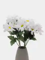 Алый искусственные цветы ромашки букет