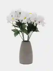 Белый искусственные цветы ромашки букет