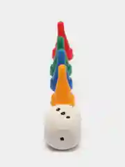 Набор для настольных игр: кубик 1.5х1.5 см конусные фишки, 1.2х2.3 см