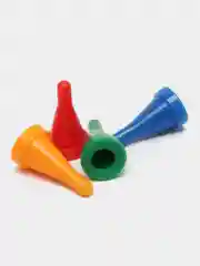 Набор для настольных игр: кубик 1.5х1.5 см конусные фишки, 1.2х2.3 см