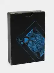 Красный пластиковые покерные игральные карты черного цвета/ карты для покера/ игральные карты