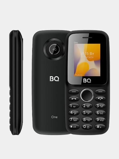 Кнопочный телефон BQ 1800L One, СТАНДАРТ СВЯЗИ 2G 3G 4G (LTE), АКБ 950мАч