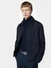 Тёмно-серый двухсторонний ремень LV Initiales