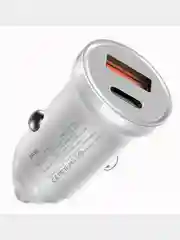 Автомобильное зарядное устройство в прикуриватель, Type-c, USB 3А 30W, / зарядник телефона