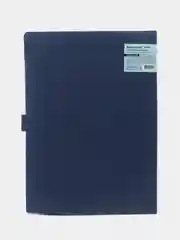 Папка для документов А4 канцелярская с файлами на кнопке 12 секций, Brauberg Extra, 271933