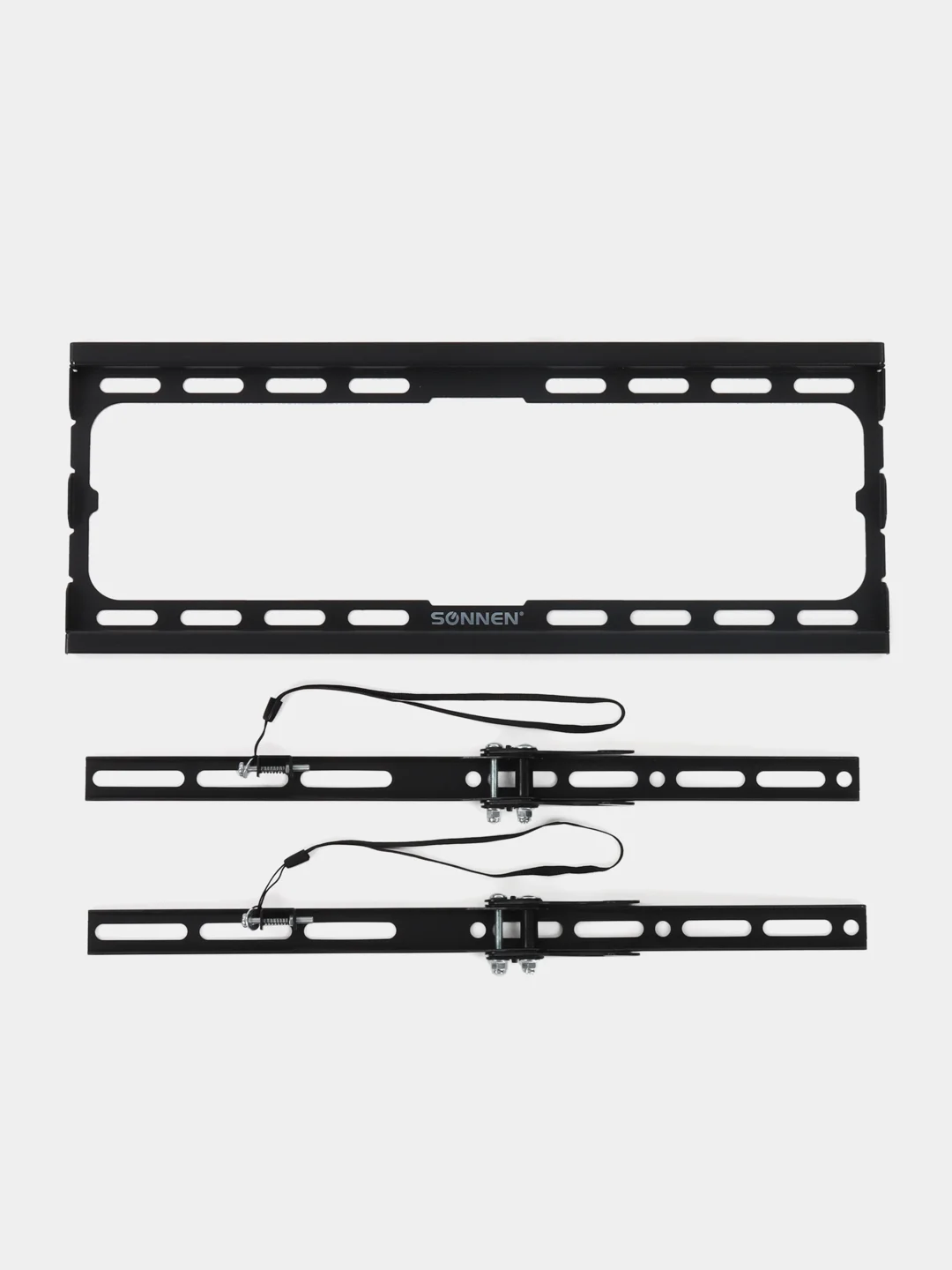 Кронштейн для телевизора на стену, крепление до 45 кг, 32"-70", черный, Sonnen, 455949