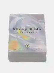 Небесно-голубой карточки K-POP StrayKids (Стрей Кидс), Le Sserafim (Ле Серафим)