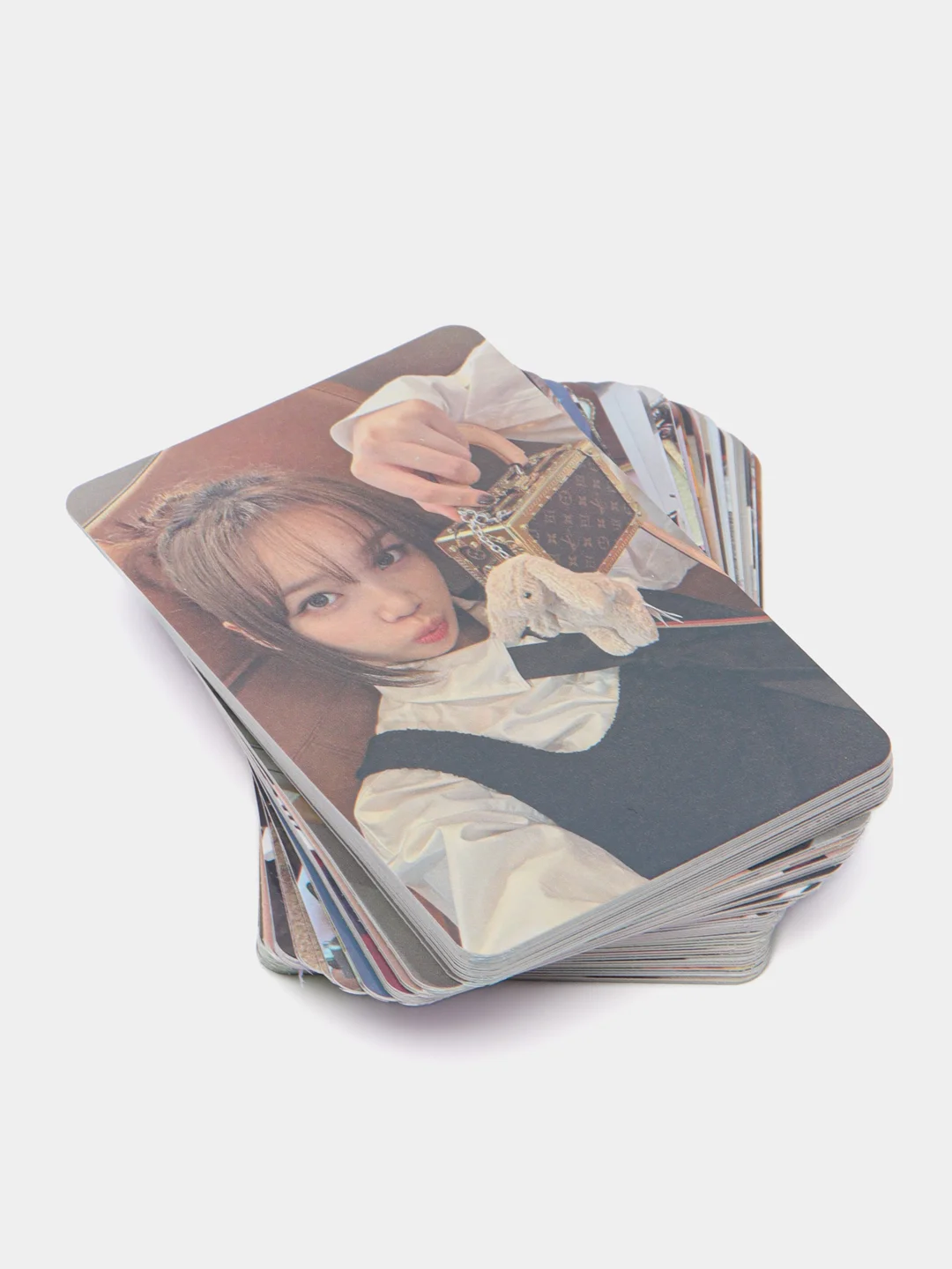 Оливковый карточки K-POP StrayKids (Стрей Кидс), Le Sserafim (Ле Серафим)
