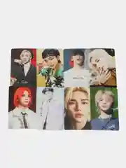 Белый карточки K-POP StrayKids (Стрей Кидс), Le Sserafim (Ле Серафим)