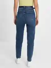 Синий джинсы женские синие