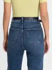 Синий джинсы женские синие