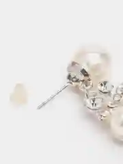 Серьги с жемчугом 6 см