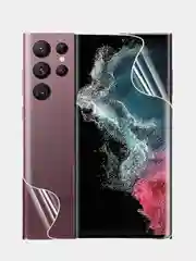 Комплект Гидрогелевая плёнка задняя и передняя Samsung S20 S21, S22 S23, S24 Note 20 Ultra