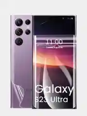 Комплект Гидрогелевая плёнка задняя и передняя Samsung S20 S21, S22 S23, S24 Note 20 Ultra