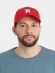 Красный бейсболка унисекс