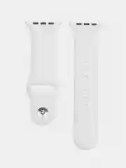 Белый ремешок для Apple Watch, силиконовый, 2 размера