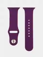 Пурпурный ремешок для Apple Watch, силиконовый, 2 размера