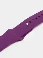 Пурпурный ремешок для Apple Watch, силиконовый, 2 размера