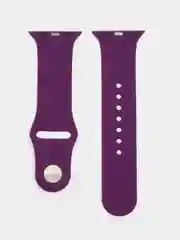 Пурпурный ремешок для Apple Watch, силиконовый, 2 размера