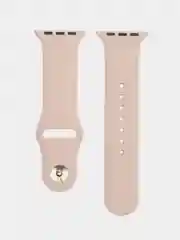 Розовый ремешок для Apple Watch, силиконовый, 2 размера