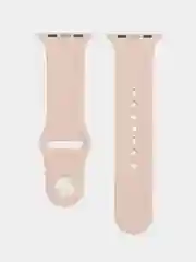 Розовый ремешок для Apple Watch, силиконовый, 2 размера