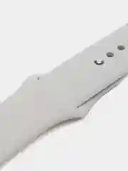 Серый металлик ремешок для Apple Watch, силиконовый, 2 размера