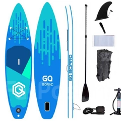 SUP Надувная доска для (САП) серфинга GQ-RD 3,2*75*15 однослойный