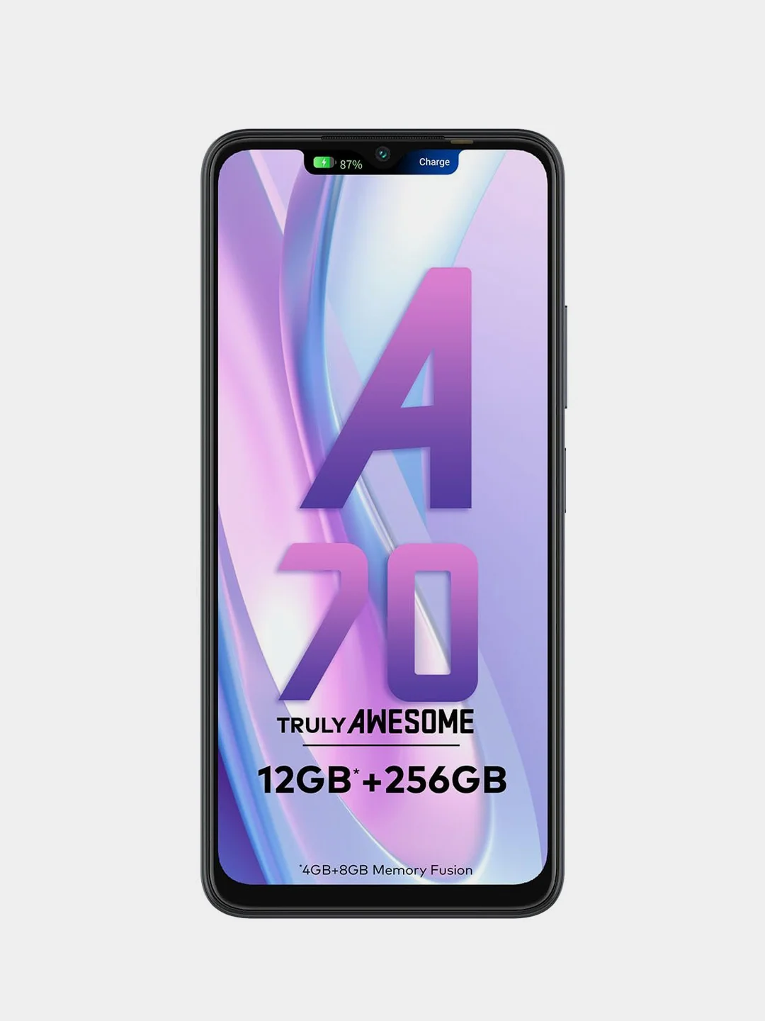 Черный смартфон Itel A70 4/256 Gb